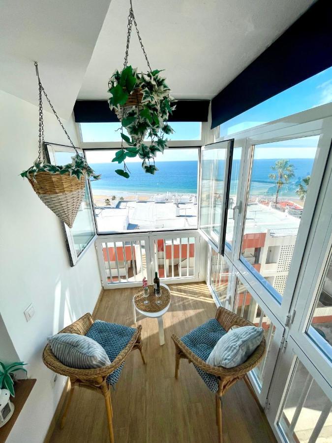 Gatu Casa Muse Junto A La Playa, Vista Al Mar, Aire Acc, Terraza, Wifi Y Chimenea " Preferente Mayores De 25 Anos Y Familias " 圣玛丽亚港 外观 照片